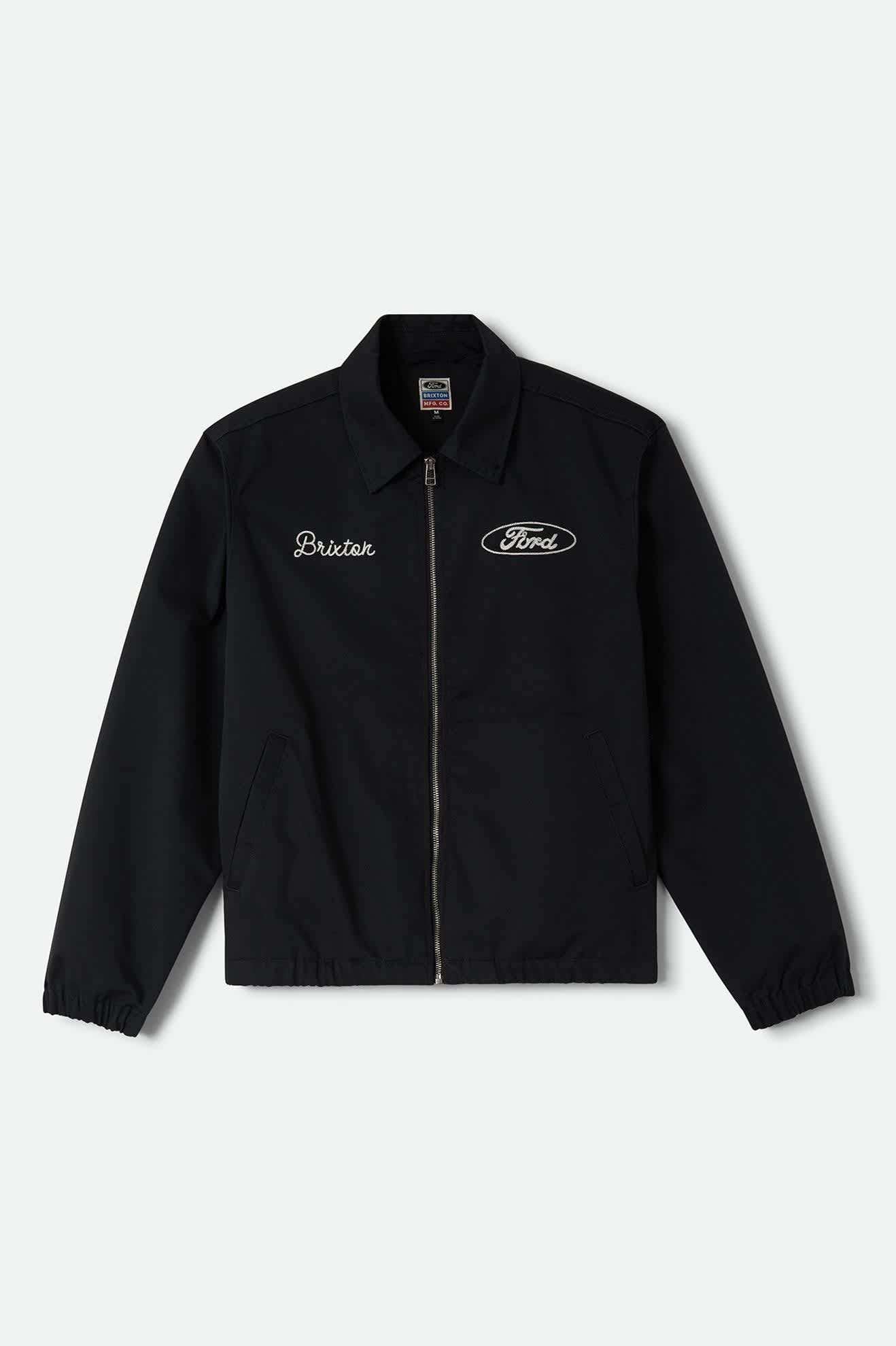 BRIXTON X FORD BUILT TOUGH HARRINGTON JACKET - Burnt Rubber
