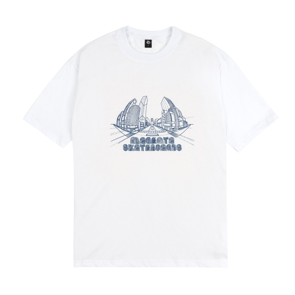 MAGENTA 3D TEE 