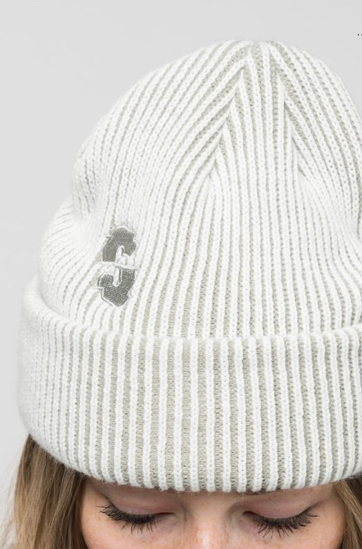 SOUVENIR TWO TONE RIB BEANIE - HOMIES