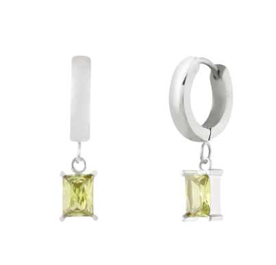 TWENTY COMPASS W LIMETTA HOOPS - Boutique Homies