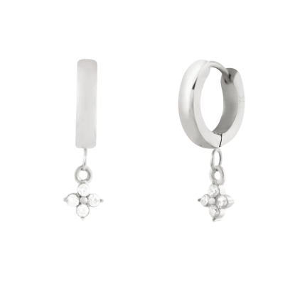 TWENTY COMPASS W MERVEILLES HOOPS - Boutique Homies