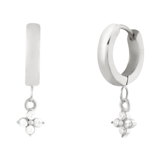 TWENTY COMPASS W MERVEILLES HOOPS - Boutique Homies
