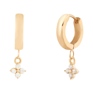 TWENTY COMPASS W MERVEILLES HOOPS - Boutique Homies