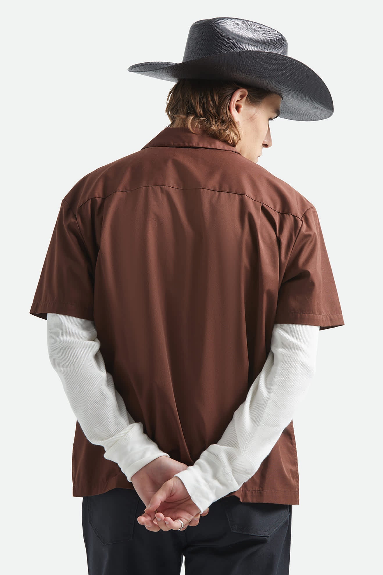 BRIXTON BUILDERS OLSON SS WOVEN