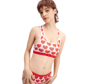 UNDZ W HAPPY HEARTS BRA - Boutique Homies