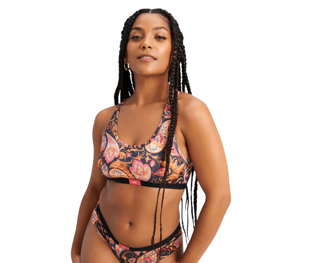 UNDZ W PAISLEY BRA - Boutique Homies