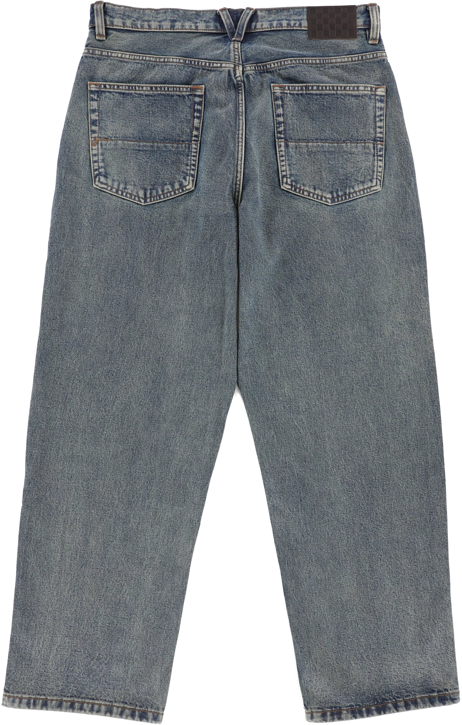 VANS LX CHECK-5 LOOSE DENIM PANTS