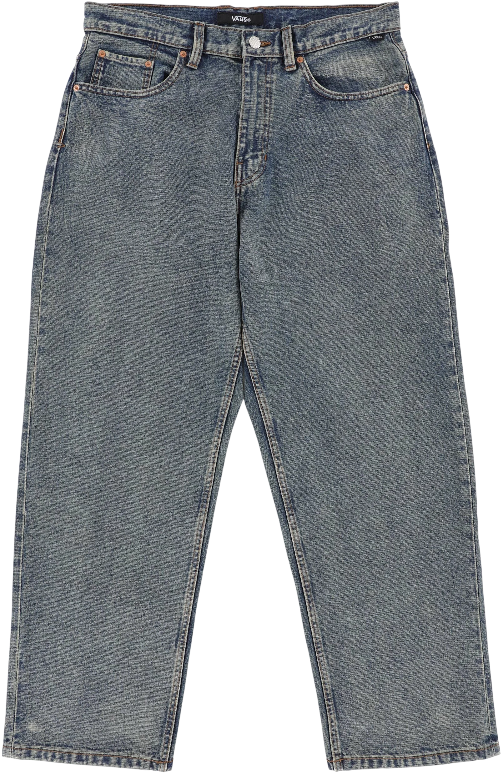 VANS LX CHECK-5 LOOSE DENIM PANTS