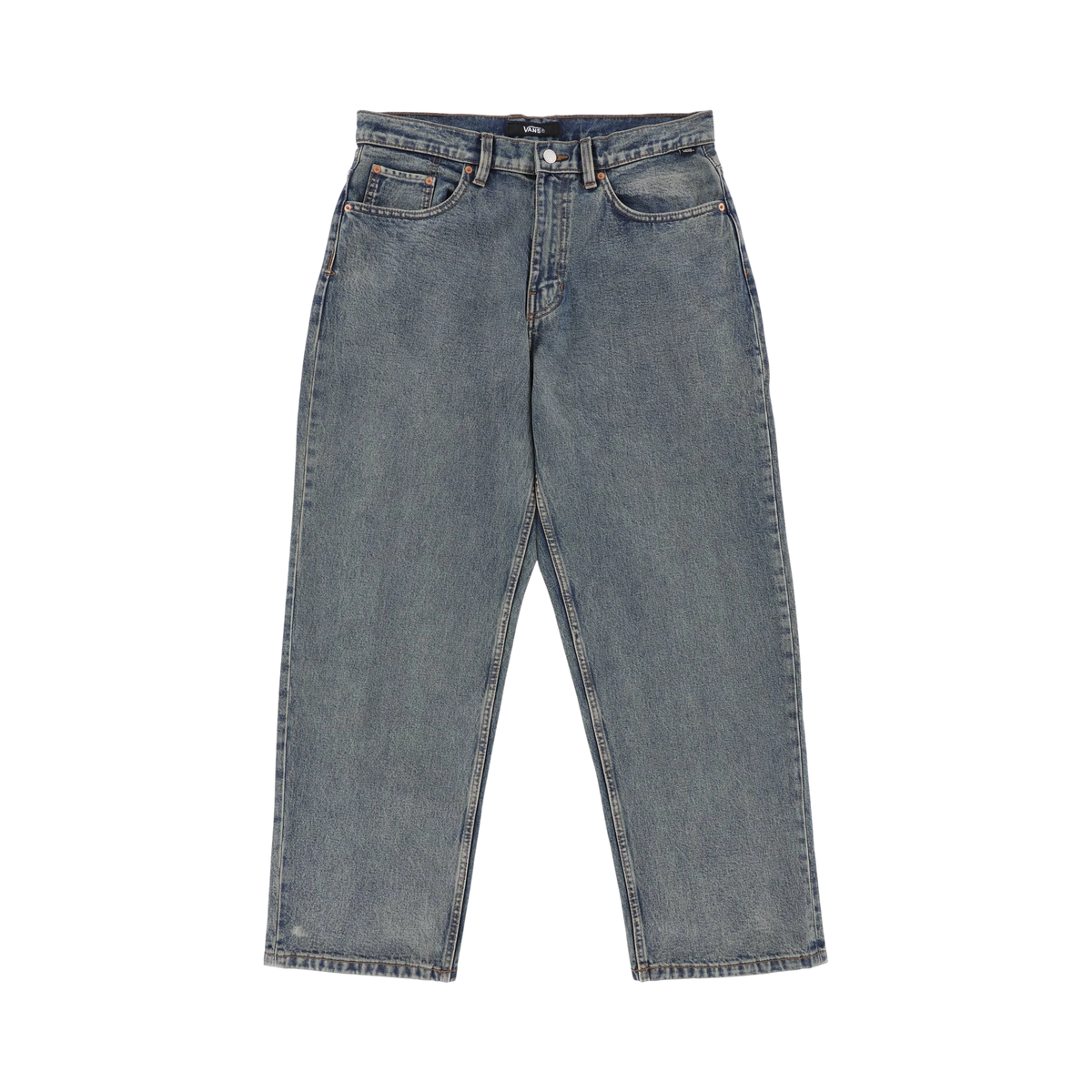 VANS LX CHECK-5 LOOSE DENIM PANTS