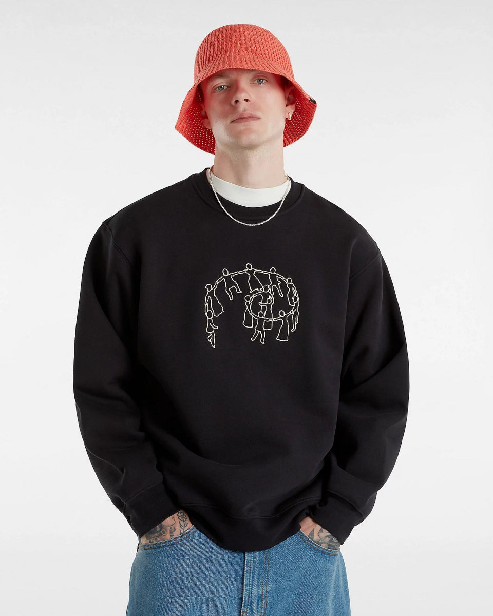 VANS M SKATE HOLD HAND PULLOVER SWEATSHIRT - Boutique Homies