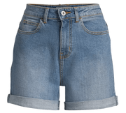 VANS W HIGH RISE ROLL CUFF SHORT - Boutique Homies