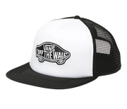 VANS Y CLASSIC PATCH CURVED BILL TRUCKER HAT - Boutique Homies