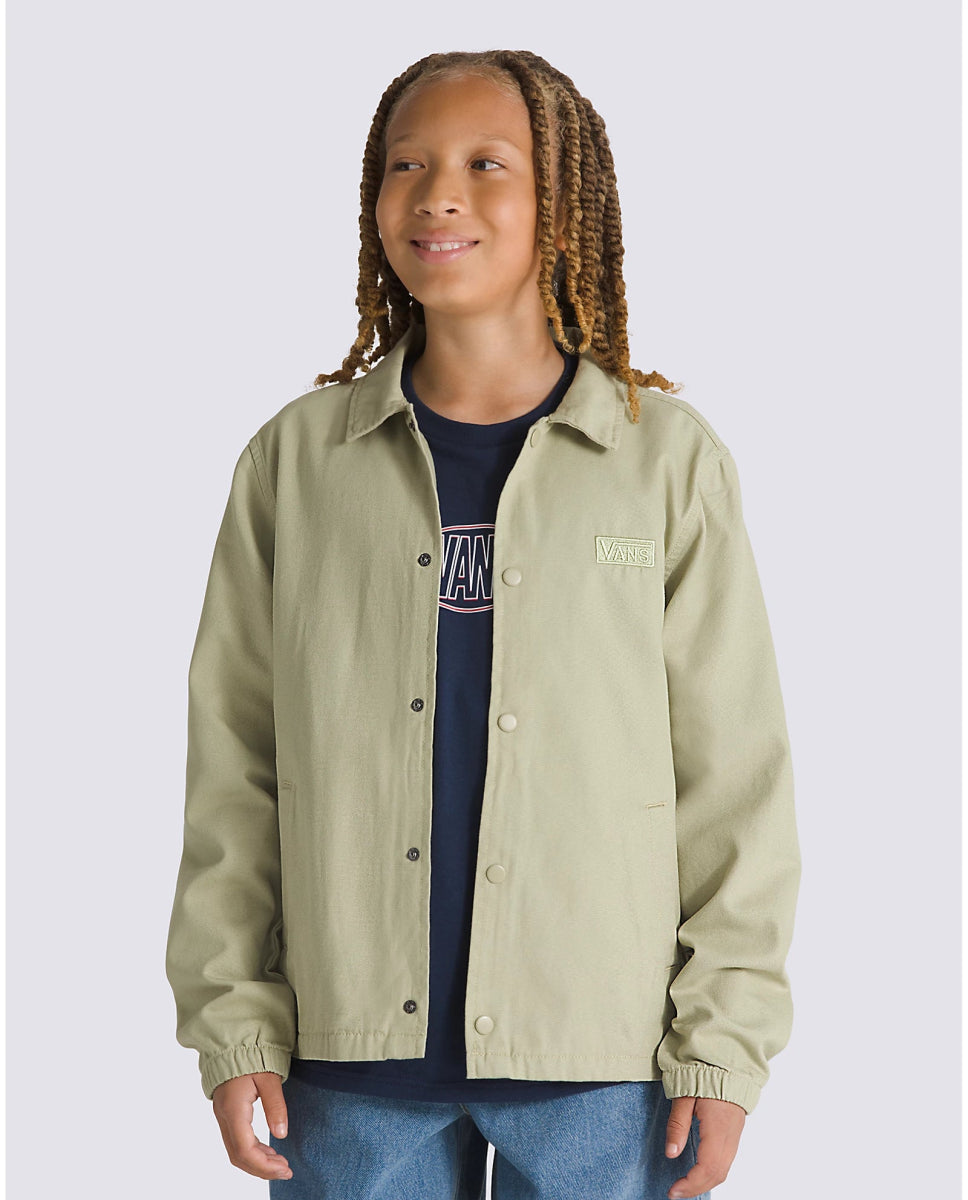 VANS Y TORREY CANVAS COACH JACKET - Boutique Homies