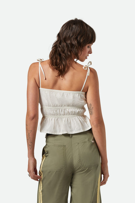 BRIXTON W EDEN SMOCKED TOP 