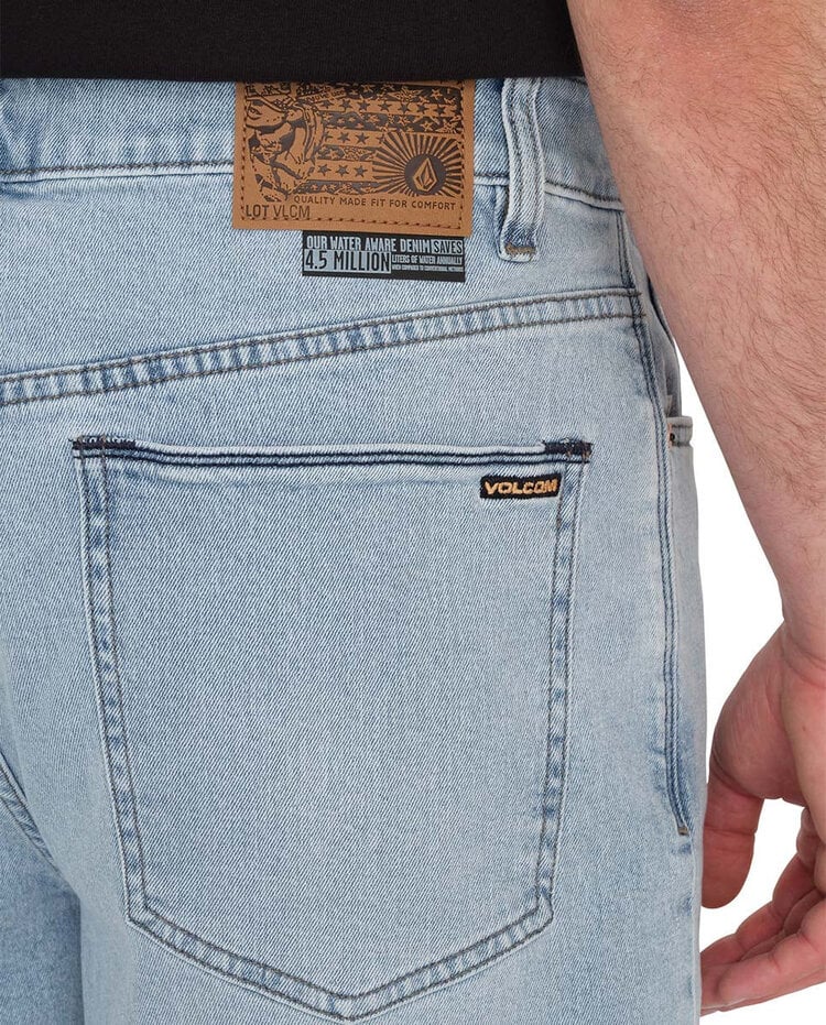 VOLCOM BILLOW DENIM SHORT 22