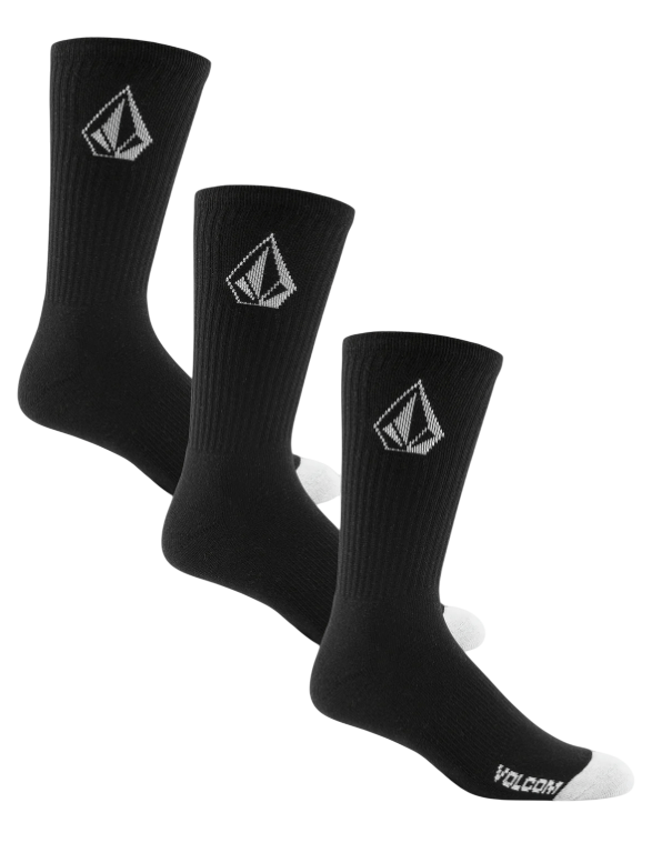 VOLCOM Y FULL STONE SOCK 3 PK - Boutique Homies