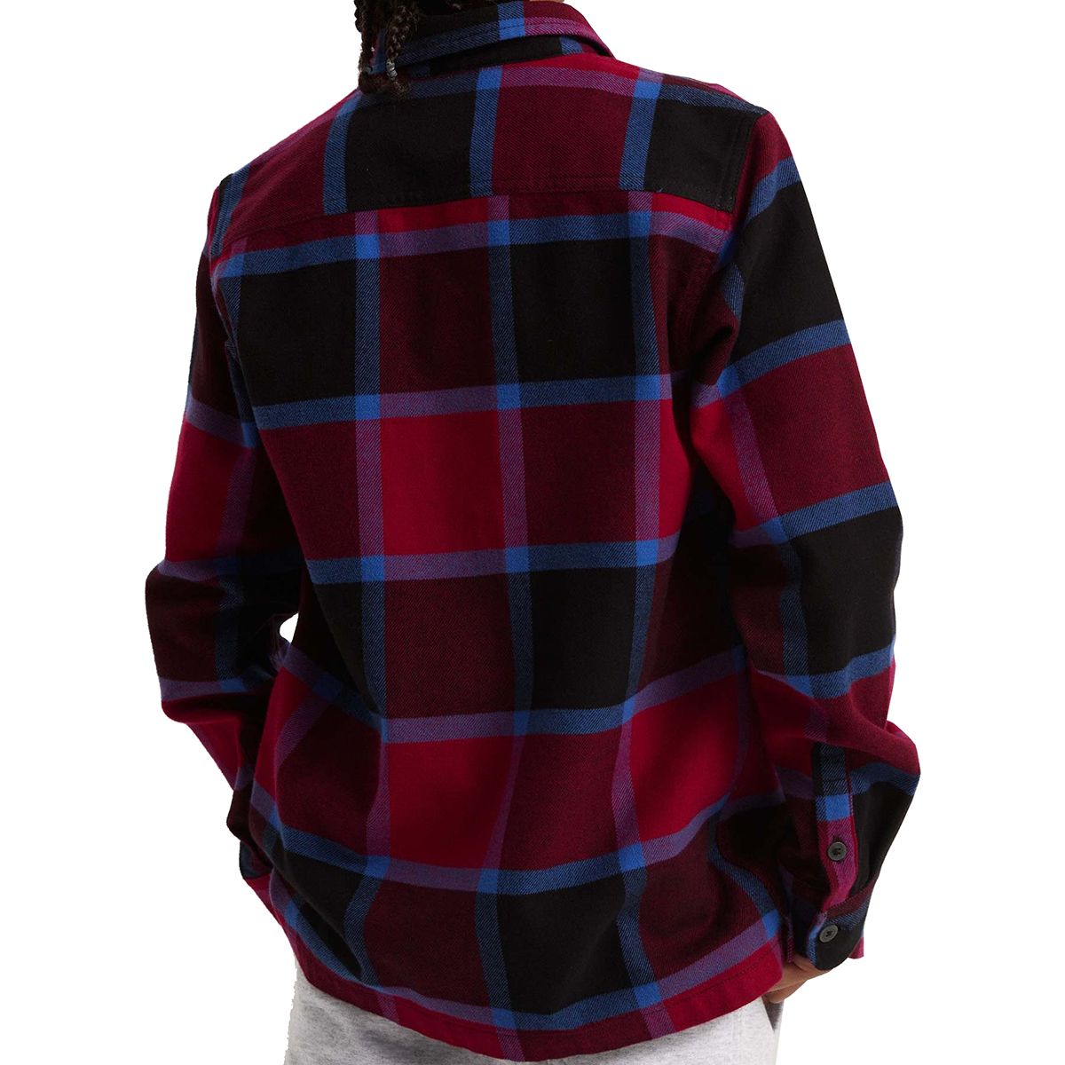 VANS Y LARKSPUR PLAID FLANNEL