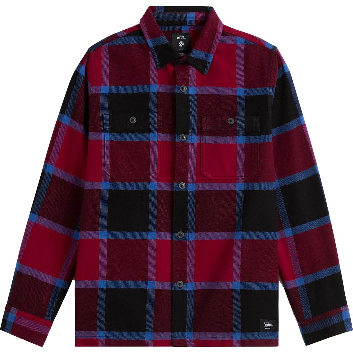 VANS Y LARKSPUR PLAID FLANNEL