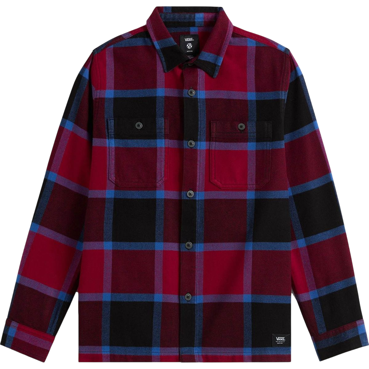 VANS Y LARKSPUR PLAID FLANNEL