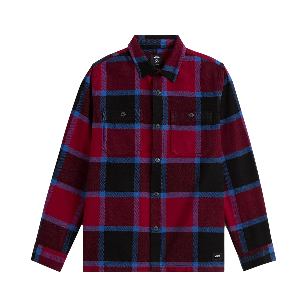VANS Y LARKSPUR PLAID FLANNEL