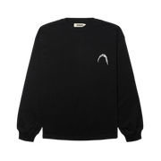 Woodbird Beam LS Warp Tee — noir — vue catalogue