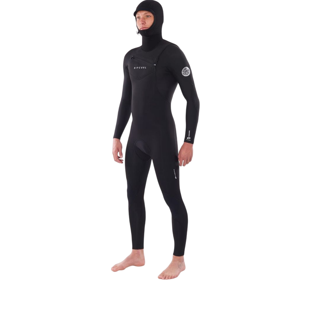 RIP CURL D PATROL 54 HOOD BLACK