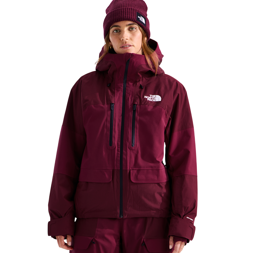 The North Face Women's Powstar Jacket Burgundy Crush