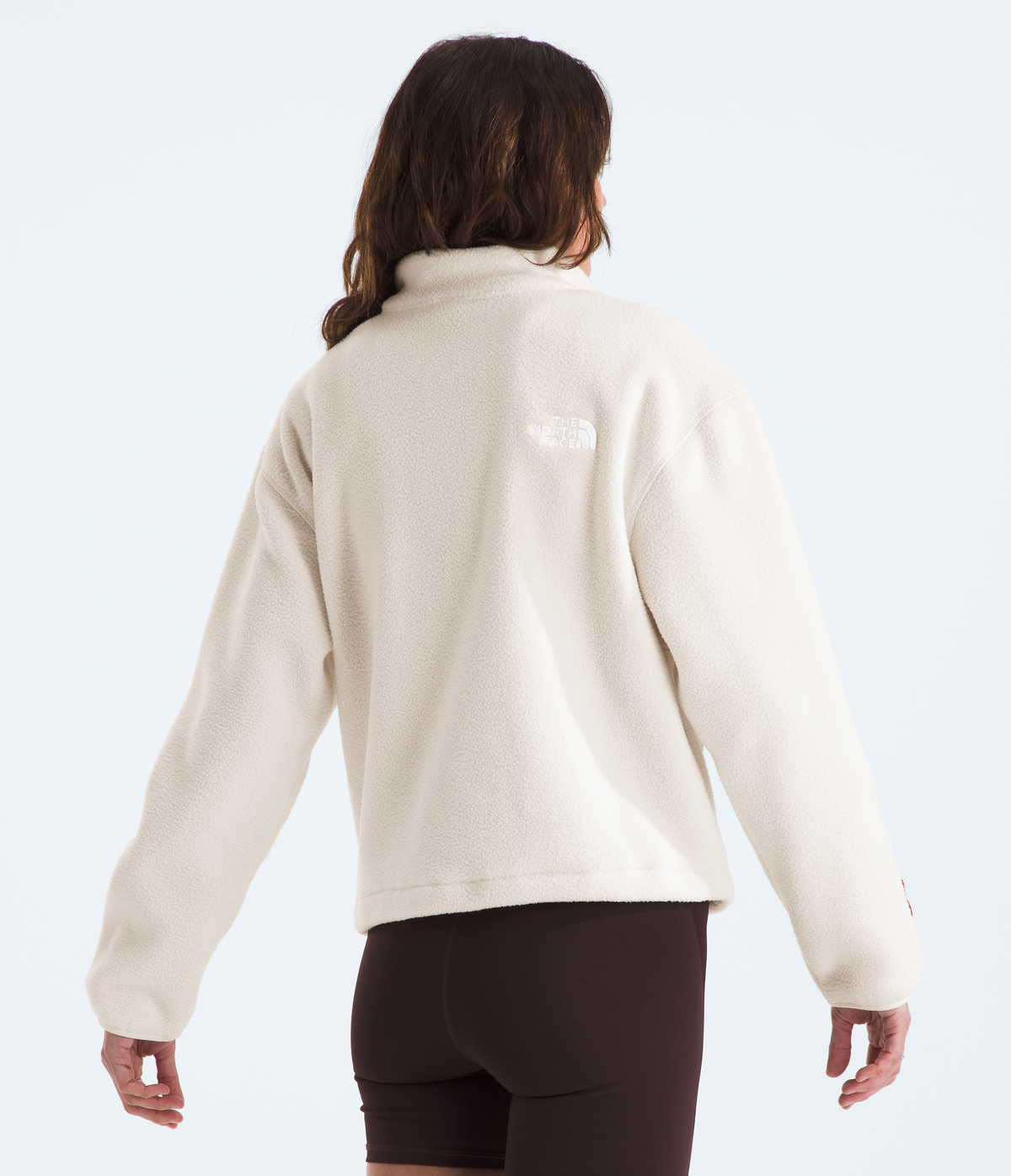 THE NORTH FACE W TNF Fleeski 1/4 Zip Pullover - dos