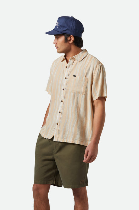 BRIXTON CRU SLUB S/S WVN 