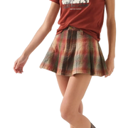 BRIXTON W PLEATED MINI SKIRT