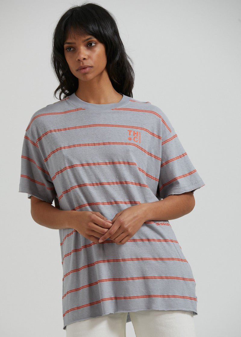 AFENDS W INTERLUDE RECYCLED STRIPE OVERS - Boutique Homies
