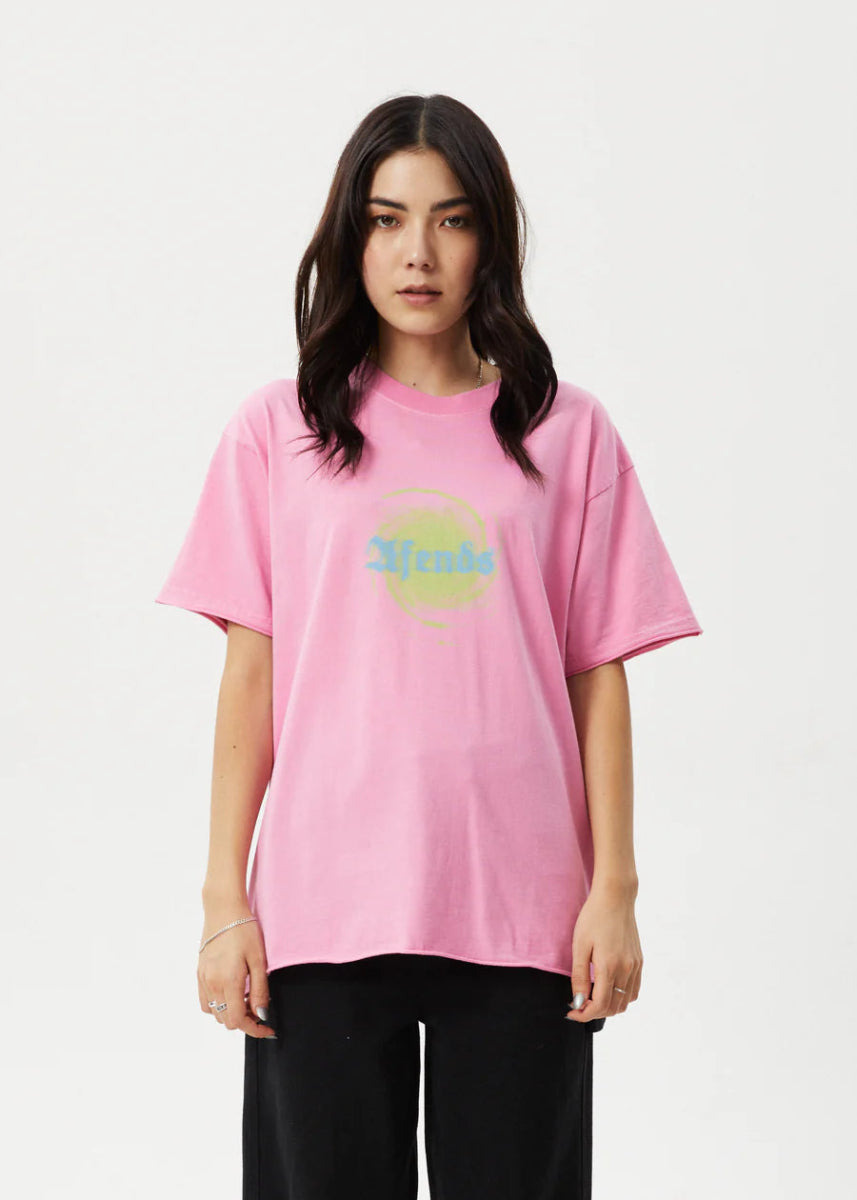 AFENDS W SOLEIL REC OVERSIZED TEE - Boutique Homies