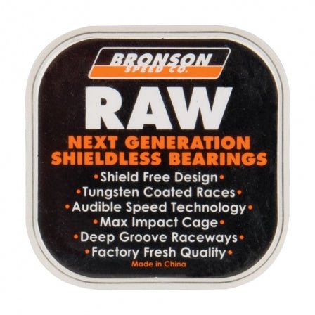 BRONSON BEARINGS RAW - Boutique Homies
