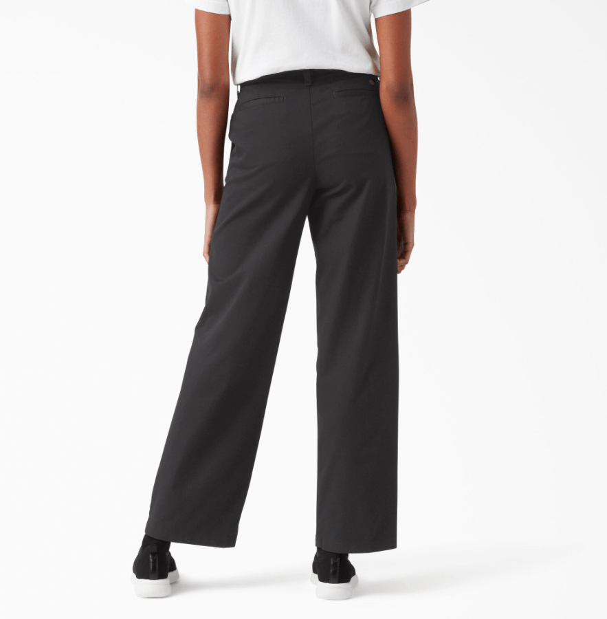 DICKIES W WIDE LEG TWILL PANT - Boutique Homies