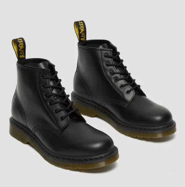 DR MARTENS 101 SMOOTH LEATHER ANKLE BOOTS - Boutique Homies