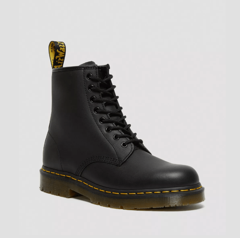 DR MARTENS M 1460 SLIP RESISTANT LEATHER LACE UP BOOTS - Boutique Homies