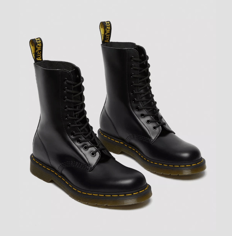 DR MARTENS M 1490 SMOOTH LEATHER MID CALF BOOTS - Boutique Homies