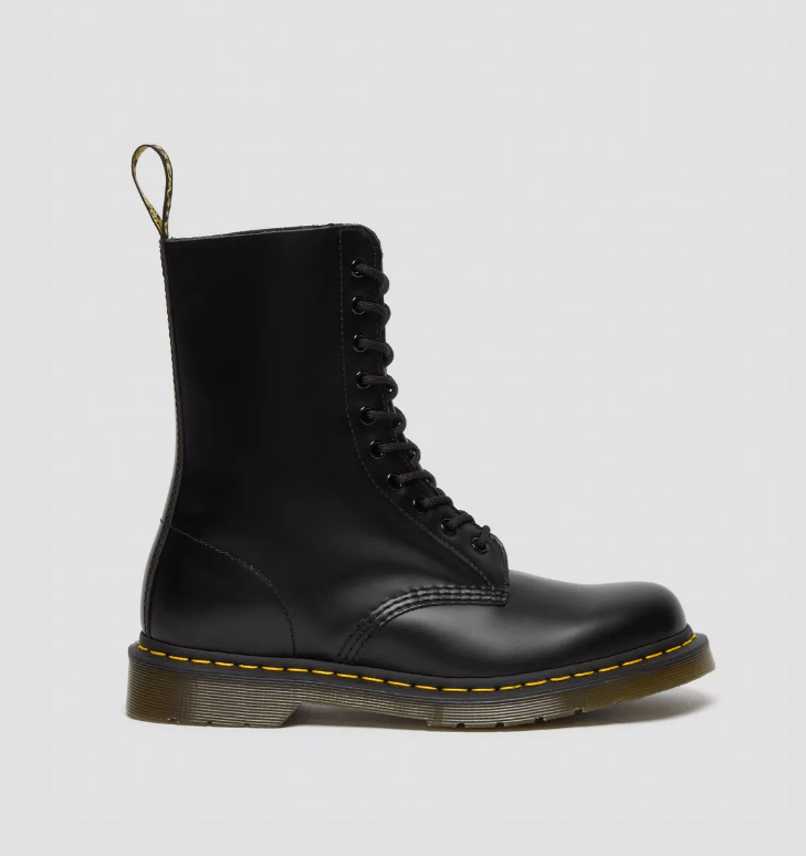 DR MARTENS M 1490 SMOOTH LEATHER MID CALF BOOTS - Boutique Homies