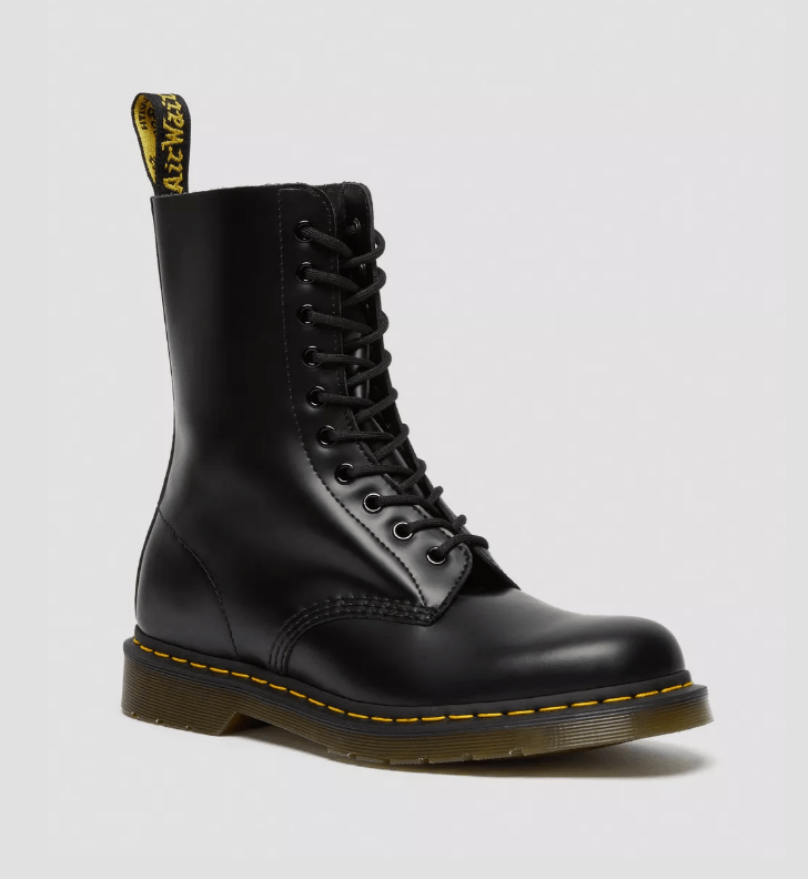 DR MARTENS M 1490 SMOOTH LEATHER MID CALF BOOTS - Boutique Homies
