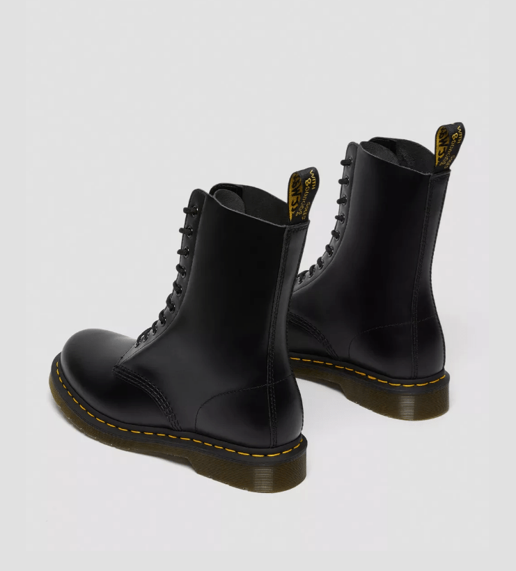 DR MARTENS M 1490 SMOOTH LEATHER MID CALF BOOTS - Boutique Homies