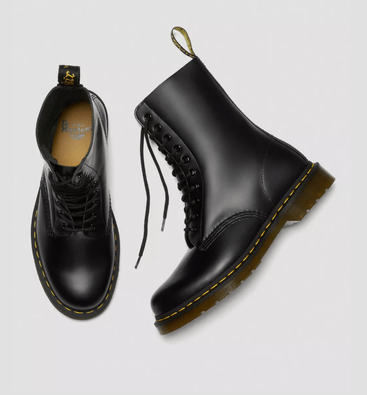 DR MARTENS M 1490 SMOOTH LEATHER MID CALF BOOTS - Boutique Homies