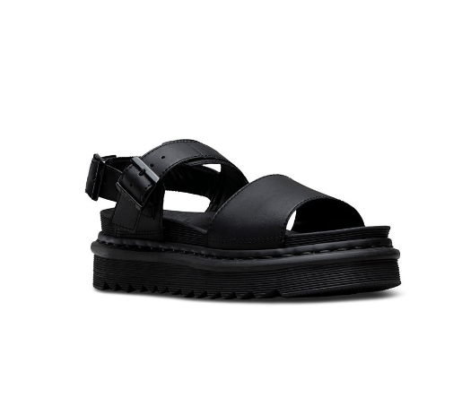 DR MARTENS W VOSS SANDAL HYDRO LEATHER - Boutique Homies
