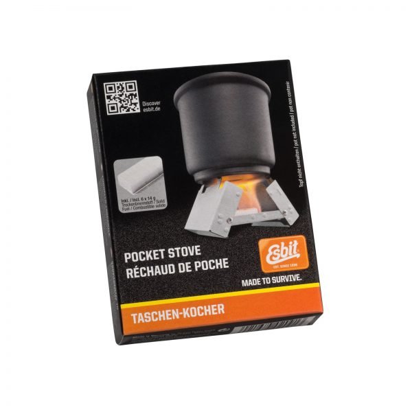 ESBIT POCKET STOVE+6PCX14G UN 1328 - Boutique Homies