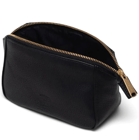 HERSCHEL MILAN TOILETRY BAG VEGAN LEATHER - Boutique Homies