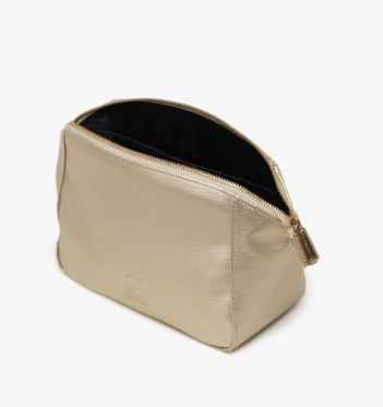 HERSCHEL SMALL MILAN TOILETRY BAG VEGAN LEATHER - Boutique Homies