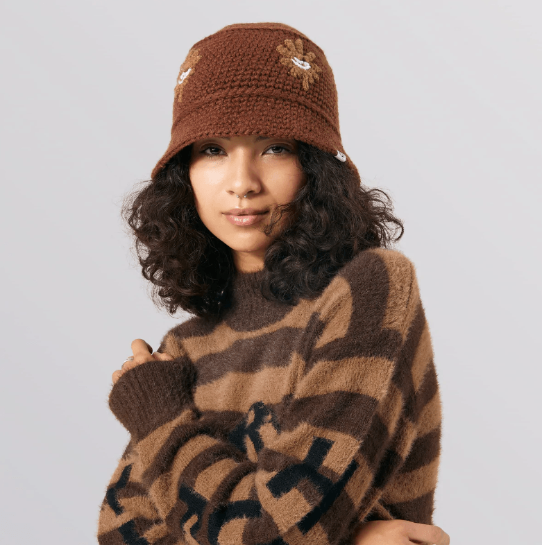 HUF W NATURE BUDDY KNIT BUCKET - Boutique Homies