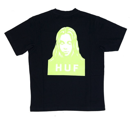 HUF X GIRL W S/S RELAX TEE - Boutique Homies