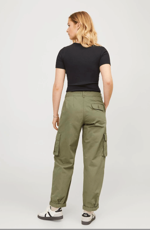 JJXX W JXMADDY RLX BALLOON MW ANKLE PANT - Boutique Homies