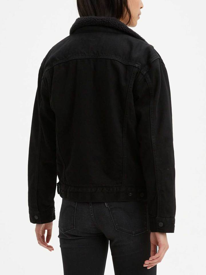 LEVIS W EX BF SHERPA TRUCKER - Boutique Homies