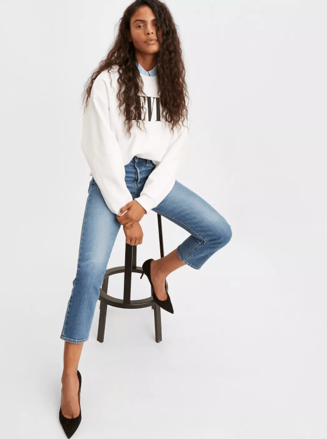 LEVIS W WEDGIE STRAIGHT - Boutique Homies